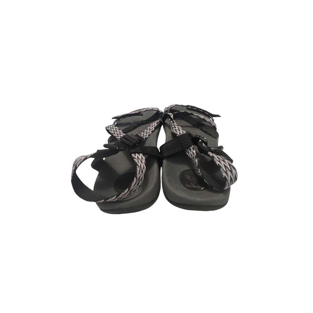 Vionic Women's Adjustable Strap Sandals Black & G… - image 2